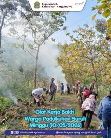 GIAT KERJA BAKTI WARGA PADUKUHAN SURUH